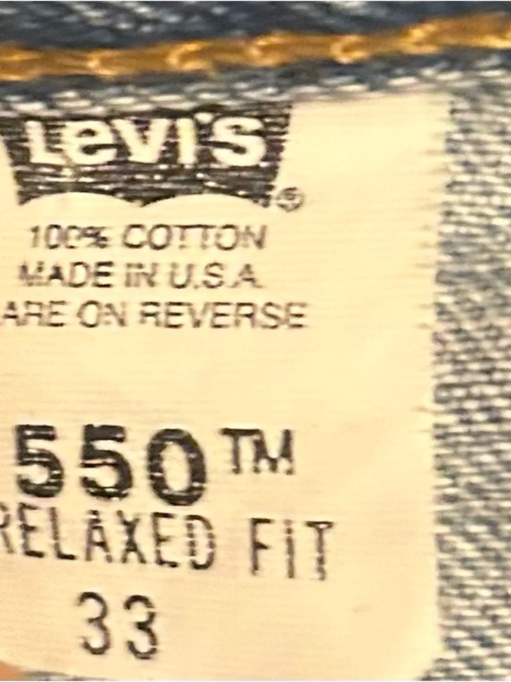 Vintage Levi’s Jorts Red Tab